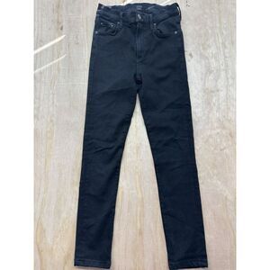 CITIZEN OF HUMANITY Jeans Womens 27 Rocket High Rise Skinny Denim Black USA